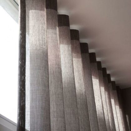 Repassage Rideau par pan